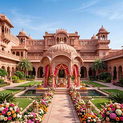 Jaipur destination wedding venue — Wedding Curatorss