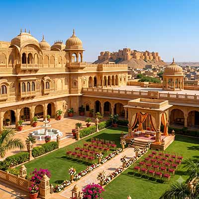 Jaisalmer destination wedding venue — Wedding Curatorss
